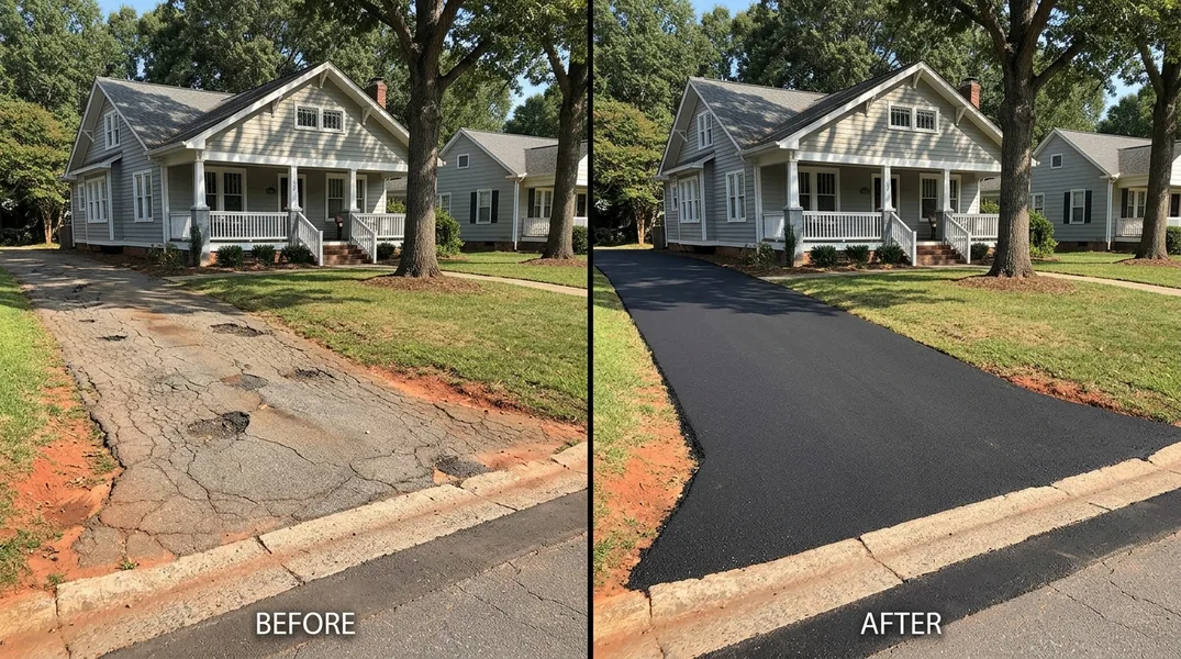 Result asphalt paving in Charlotte - Charlotte Asphalt Paving