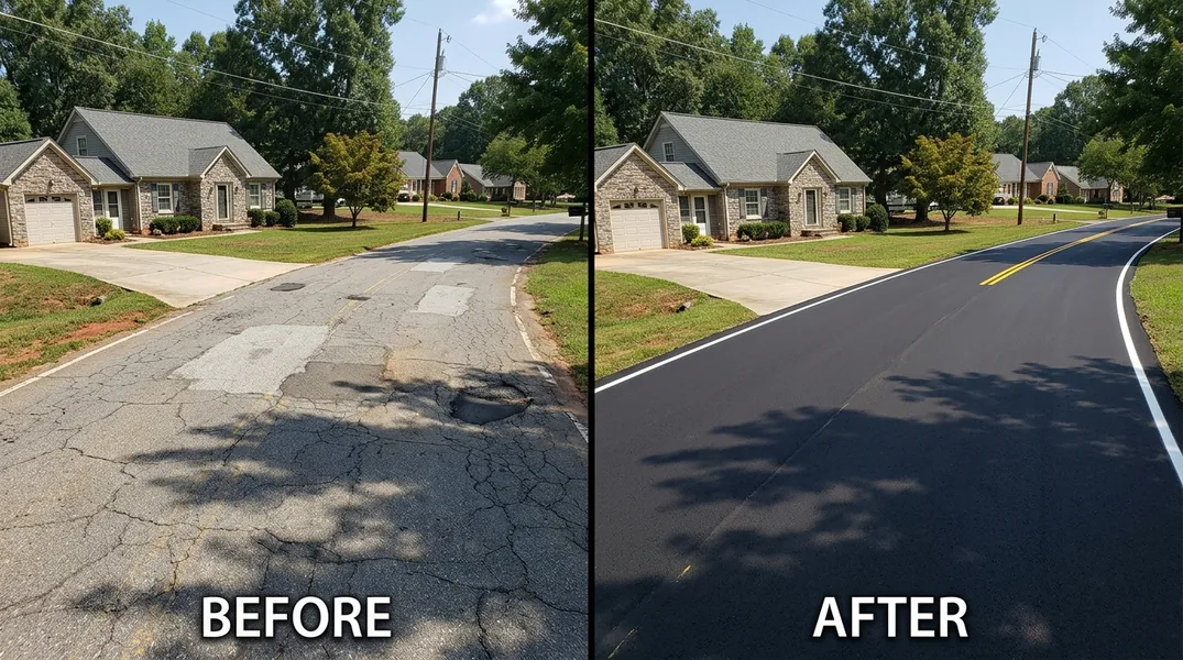 Result asphalt paving in Charlotte - Charlotte Asphalt Paving